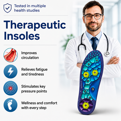Acupressure Therapeutic Insoles