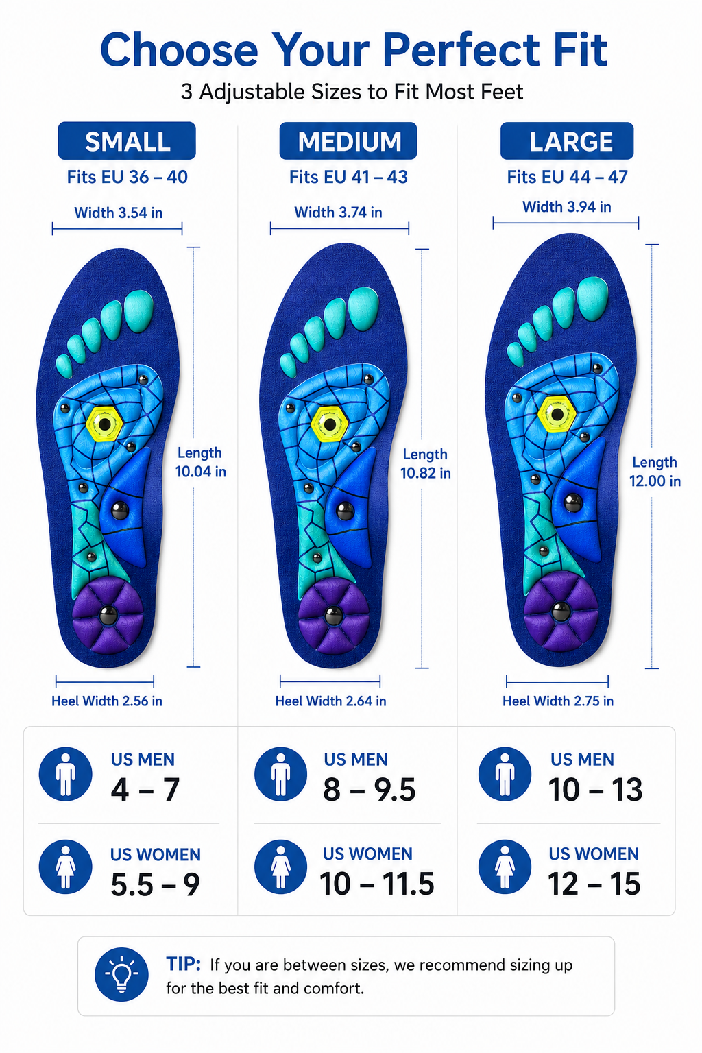 Acupressure Therapeutic Insoles
